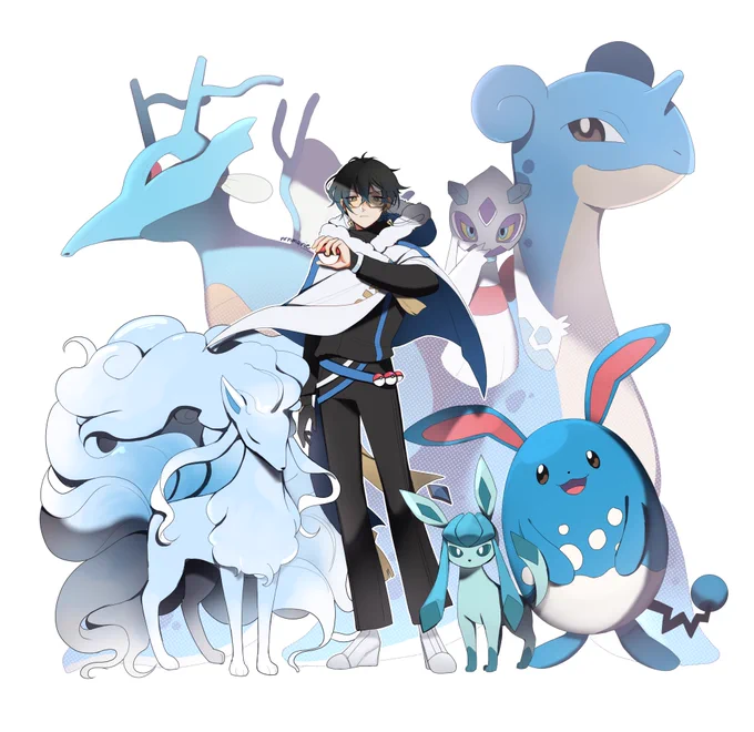 Pokemon AU ft. Trainer ➡ Gym Leader ➡ Champion Ike! #Ikenography 