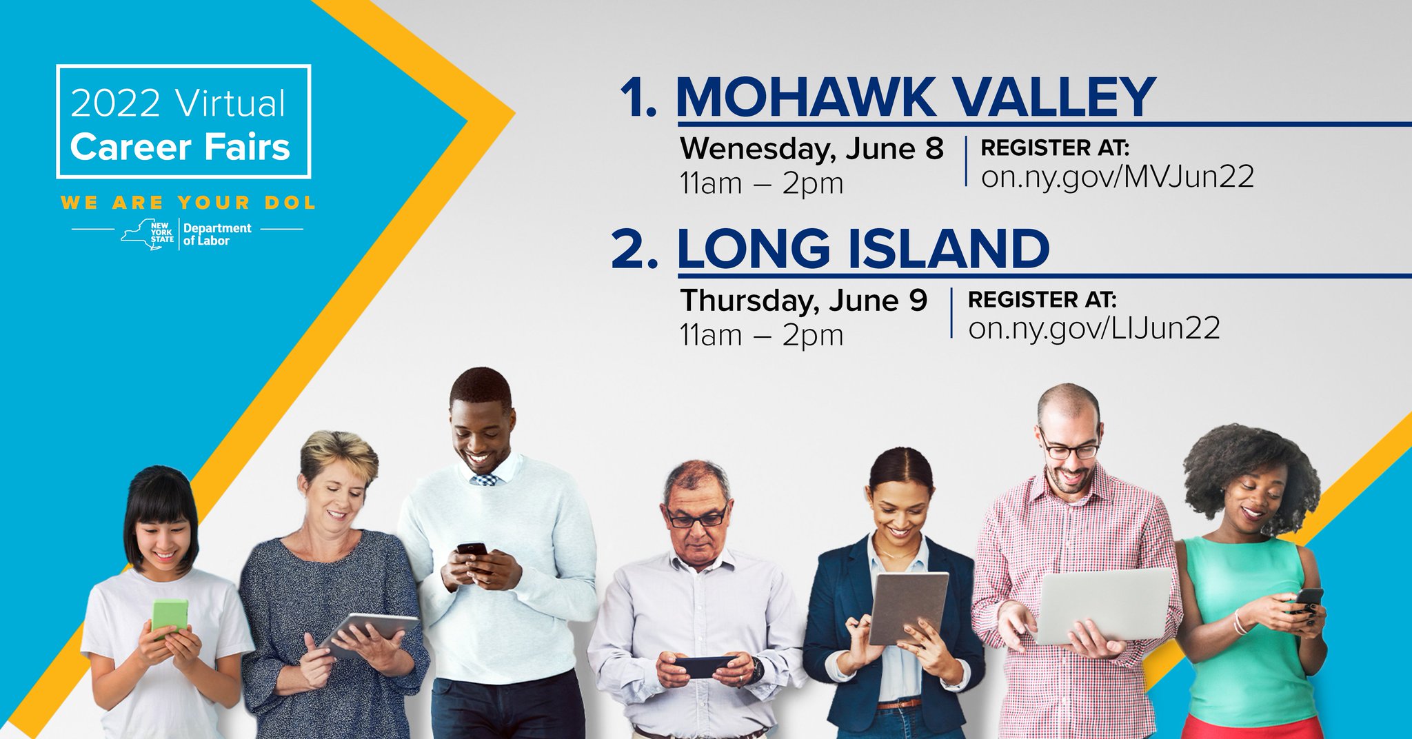 NYS Department of Labor on Twitter "Our virtual career fairs have