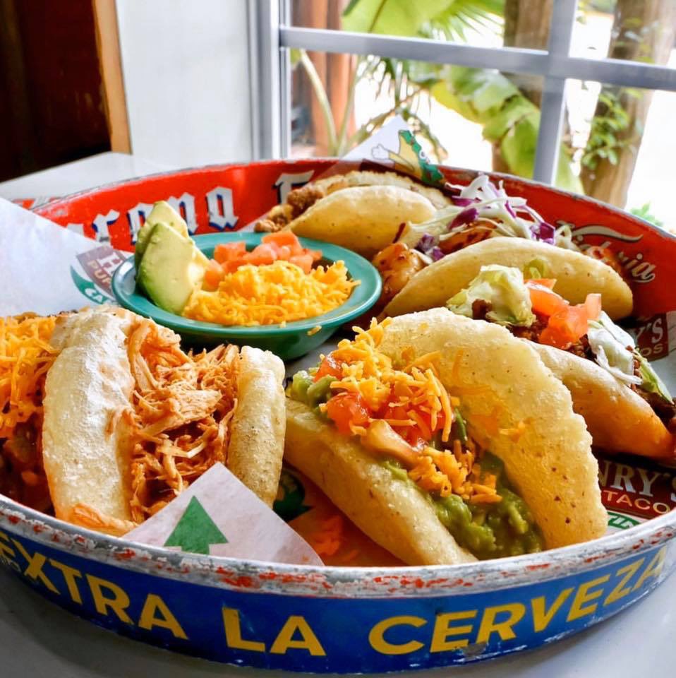 Our original, famous Puffy Tacos! Always the best choice! #HenrysPuffyTacos