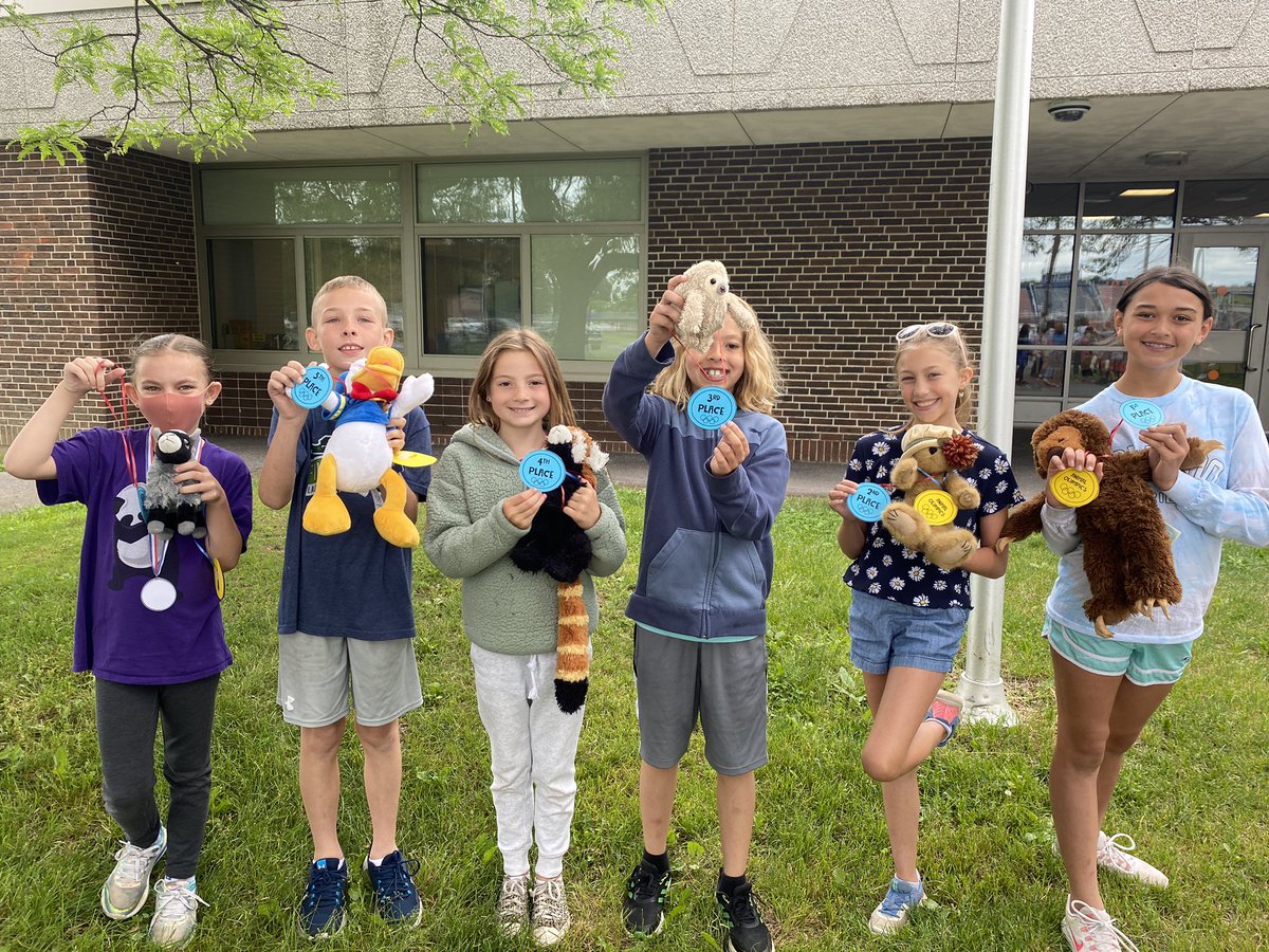 The Animal Olympics began early this morning. Here are the winners of the first event! #teamMRE