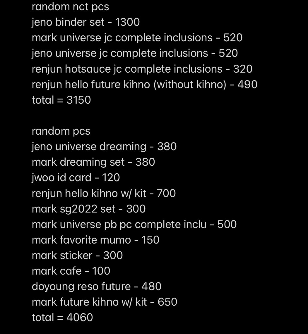 doieydonut's tweet photo. wts lfb nct pc ph 

random nct pcs 
- jeno, mark, renjun, doyoung, jaemin, haechan, jungwoo pc 
- details are stated in the picture below

dm me if you have questions/ if buying

wts lfb nct pc ph https://t.co/MkNeOWmctn