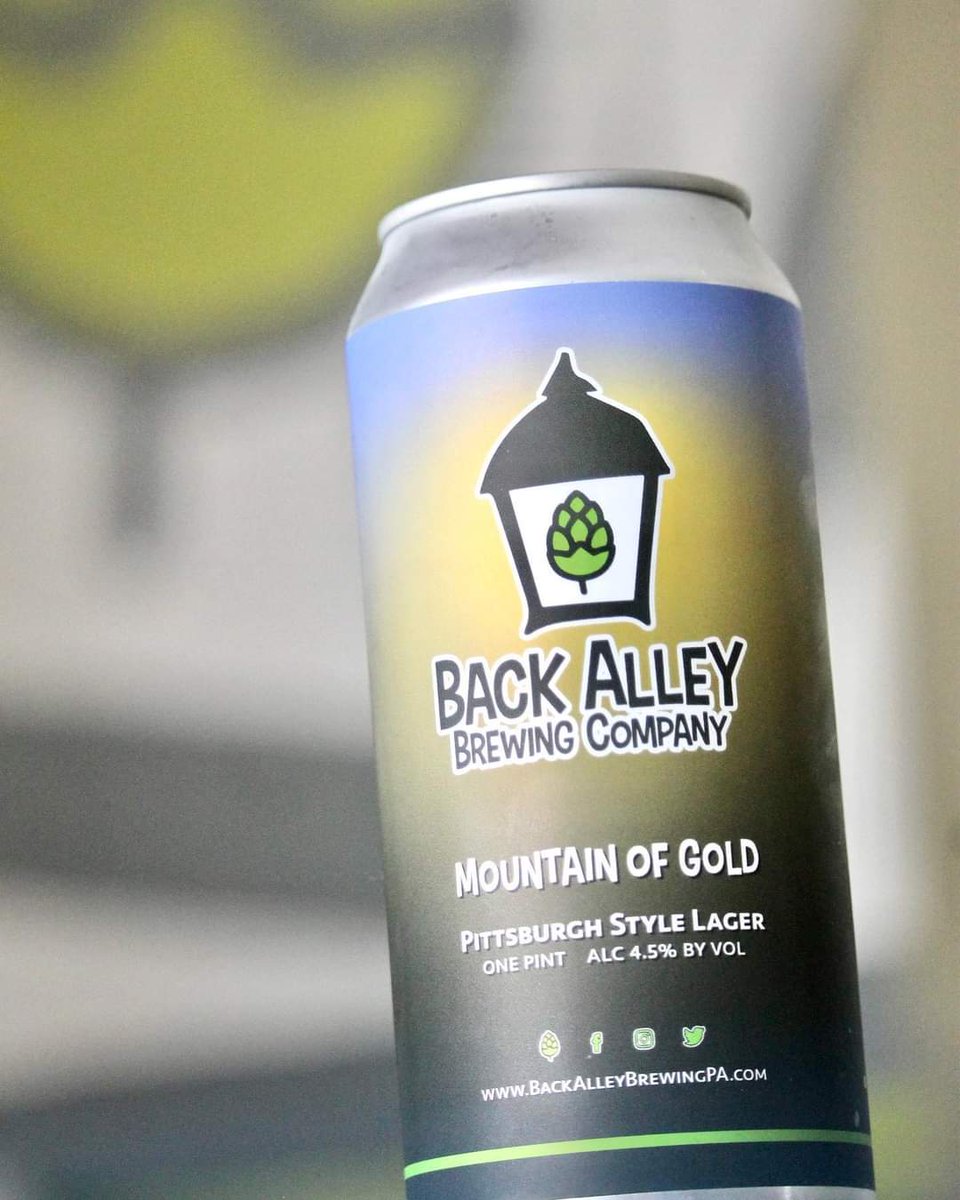 Have you tried Mountain of Gold yet? This crisp American lager is light, refreshing and just what you need in your cooler this weekend 🍻 

Cans to go Friday 5-8 and Saturday 12-6!

#lawnmowerbeer #mountainofgold #brewlocal #drinklocal #dormont #pittsburgh #americanlager #cheers