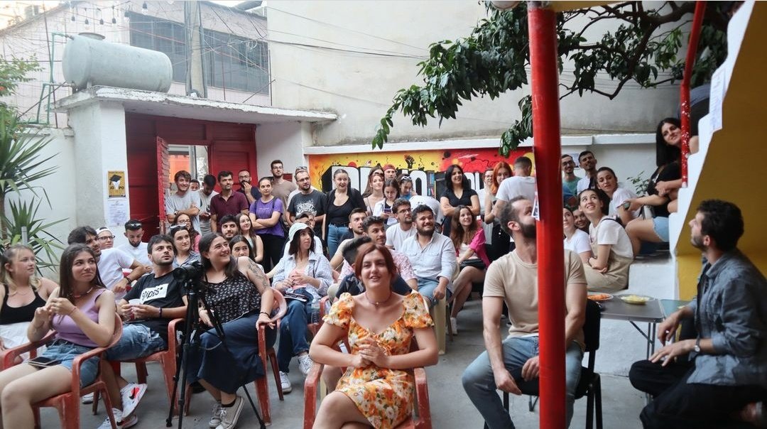 XTheUniversity's tweet photo. Activists and students gathered yesterday to commemorate the 8th anniversary of The Movement For The University and discuss the position of students and the university. 1/ https://t.co/ufuCb7wVUi