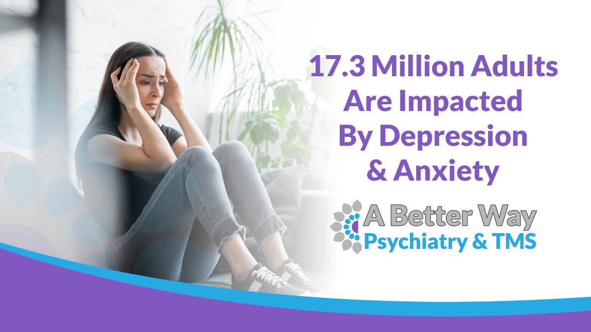The Depression and Bipolar Support Alliance released staggering statistics that reveal just how prominent depression is in our society. Learn how TMS can help you by visiting our clinic: ecs.page.link/LKUFB
..
#Psychiatry #TMSNearMe #TMS #PsychiatricCare #November #TMSTherapy