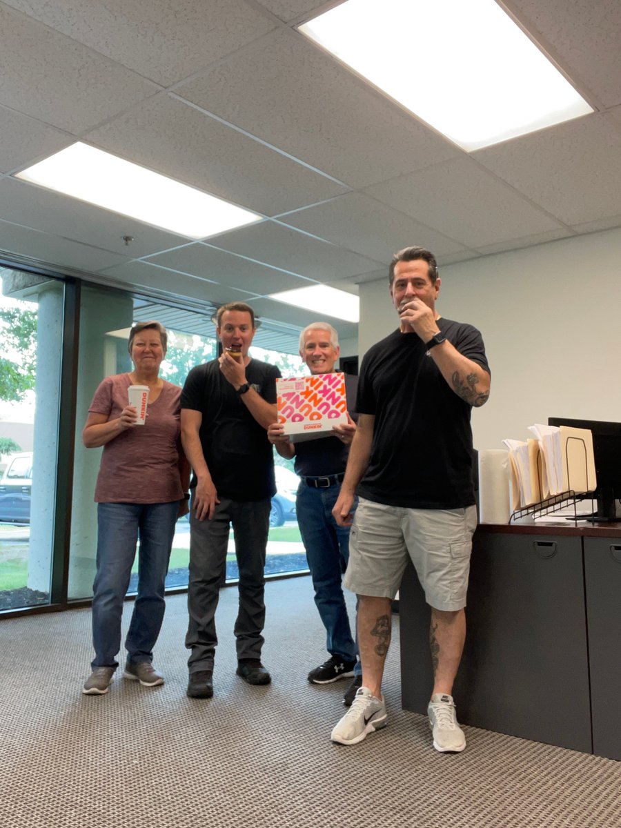 More fun pics from the JSC staff #NationalDonutDay