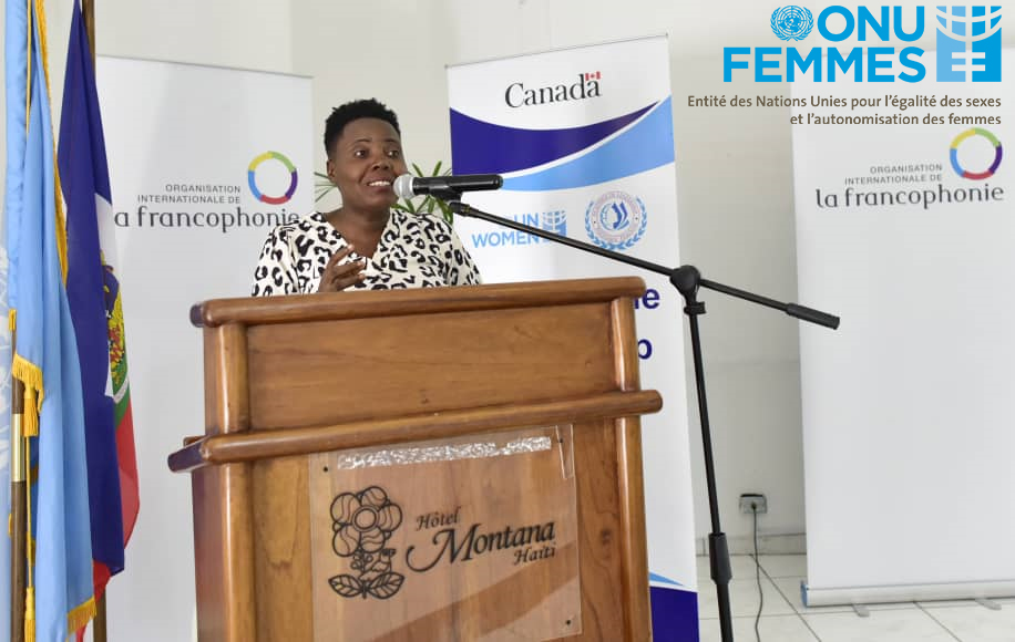 40 femmes leaders des Départements de l’Ouest et du Sud’Est  ont suivi trois jours de formation sur la participation politique des femmes et les techniques modernes de planification stratégique et de mise en œuvre de campagnes électorales. #FemmesCandidates
#ElectionsHaiti