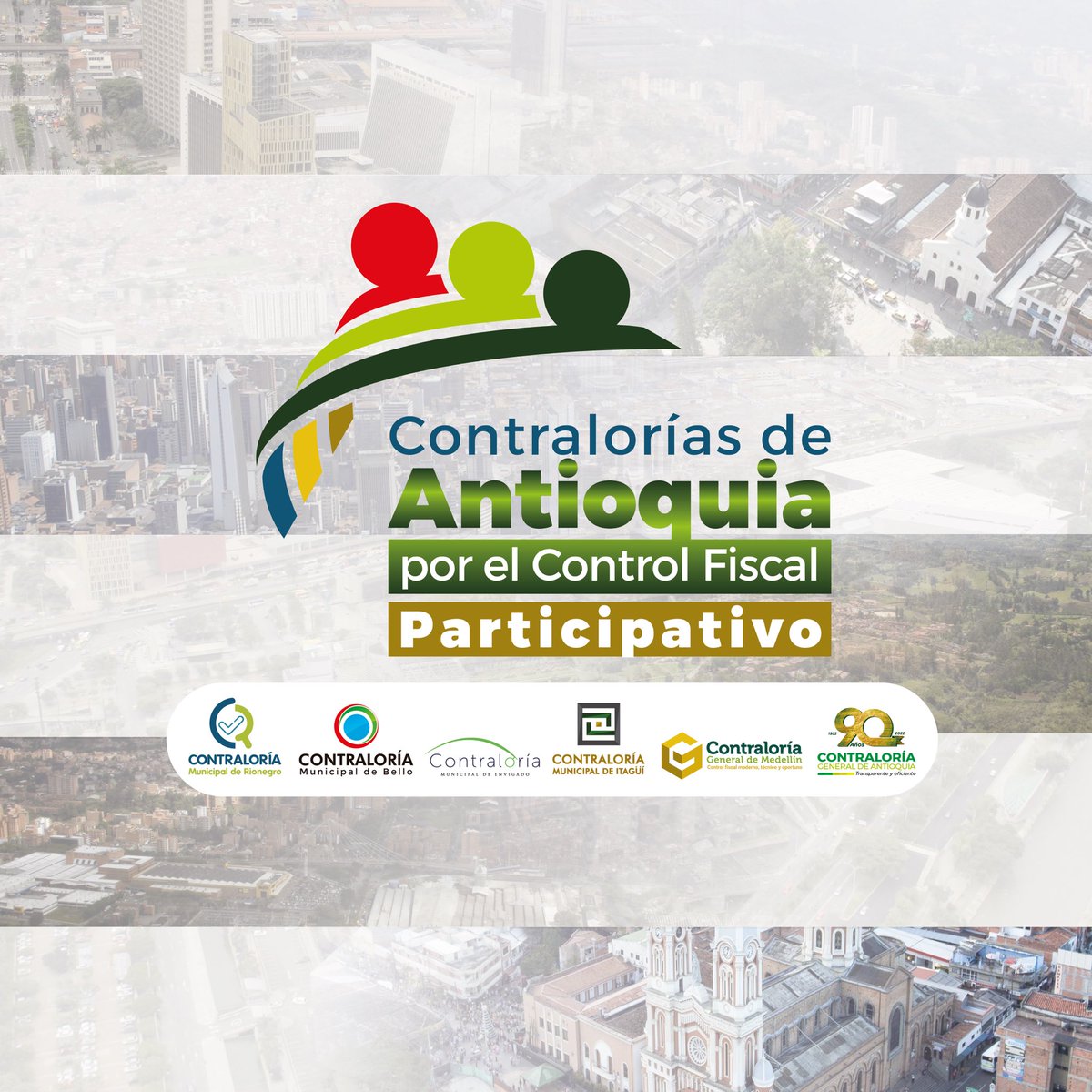 ContraloriaAnt's tweet photo. #ContraloríasAntioquia | Conéctate 📲💻 el próximo jueves 30 se junio a las 🕗 8:00 a.m. a través de YouTube Live del Primer  “Foro por el Control Fiscal Participativo”.
#ControlFiscalParticipativo

@controlitagui  @Contraloria_R @ContraloriBello @contraloriaenv @ContraloriaMed https://t.co/hkvAIMf9Jt