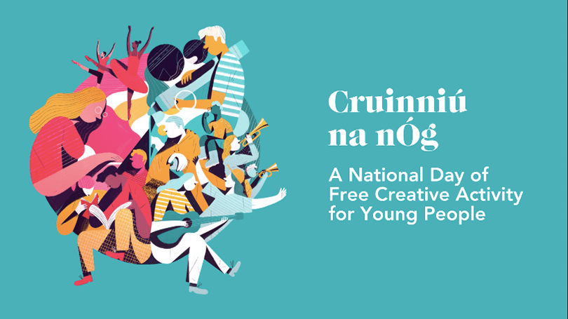 Cruinniú na Óg, Ireland's national day of free creativity for children and young people takes place on Saturday, June 11th.

A whole host of events for children of all ages is taking place for #Mayo and can be accessed here: cruinniu.creativeireland.gov.ie/events/locatio…

#CruinniúnanÓg2022