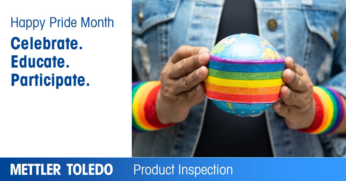 MettlerToledoPI's tweet image. Happy #pridemonth! We are proud to be a #safeworkplace that recognizes &amp;amp; celebrates #Inclusion &amp;amp; Diversity! ❤️🧡💛💚💙💜🤎