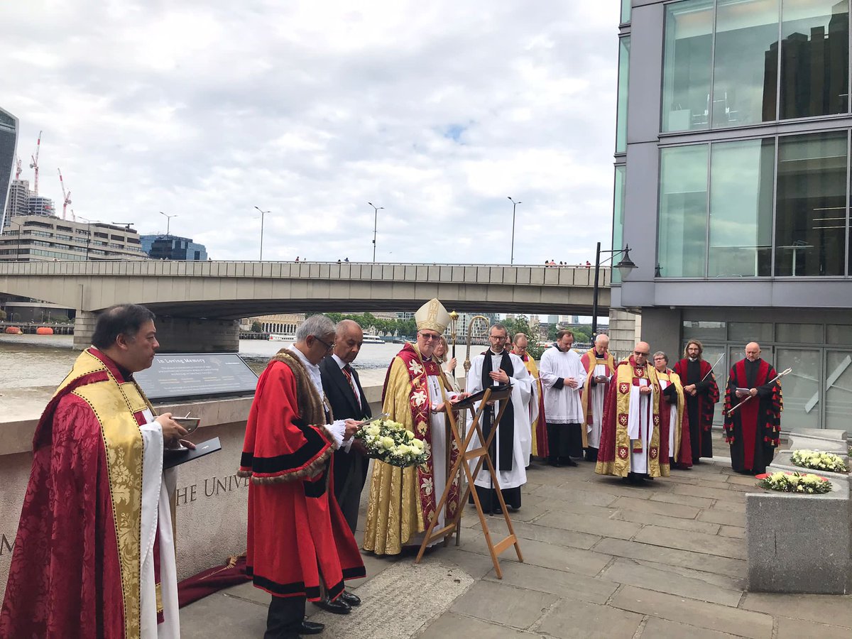 To mark the 5th anniversary of the London Bridge terror attack today we have unveiled a plaque, blessed by the Bishop of Southwark, dedicated to the 8 people who lost their lives and all those injured and affected.