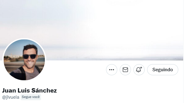 #Comunicación👉just followedme! on #Twitter <a href="/jlvuela/">Juan Luis Sánchez</a>
#jlvuela #Influencer in #Sevilla #Madrid #Madri
En el mundo de la Comunicación y las Ideas. #Diseño #web #fotografía #vídeo #SocialMedia #marketing Re-aprendiendo y enseñando..
🇧🇷-#WebSummit #EduardoValente #SEO #GlobalCitizen