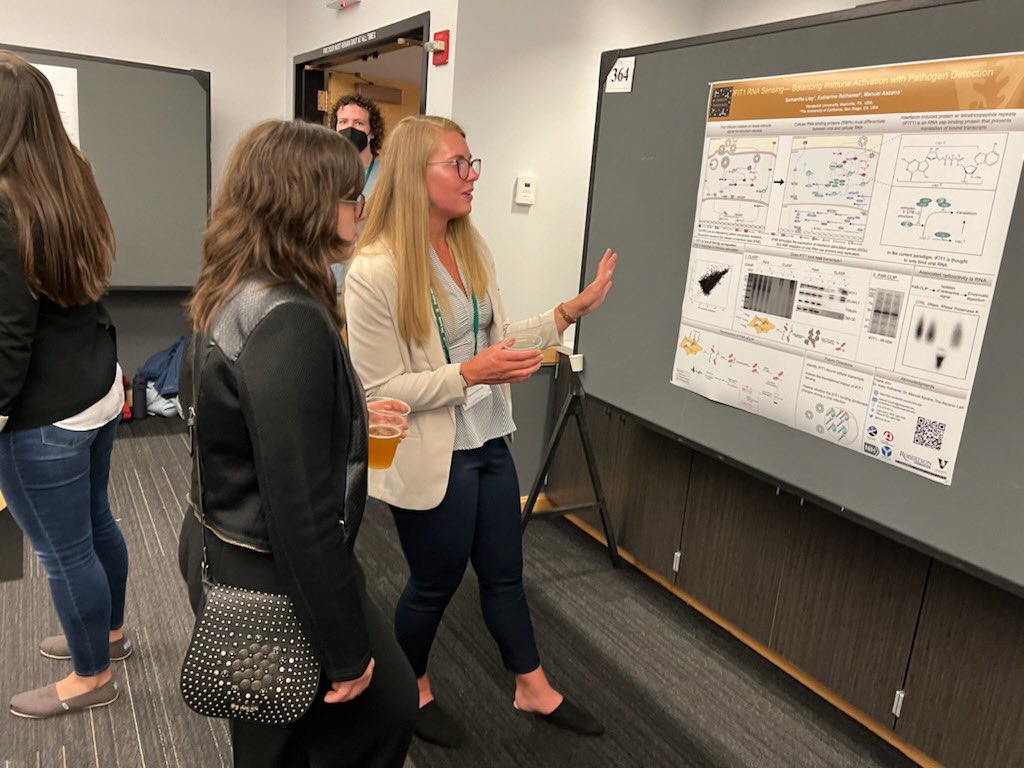 Sam Lisy (@samlisy_) on Twitter photo Had such an invigorating time talking science for 2.5 hrs last night at #RNA22. The time flew by! Thanks to all who stopped by for the great discourse 🤗 <a href="/RNASociety/">The RNA Society</a> <a href="/AscanoLab/">Ascano Lab</a> #RNA2022 Had such an invigorating time talking science for 2.5 hrs last night at #RNA22. The time flew by! Thanks to all who stopped by for the great discourse 🤗 <a href="/RNASociety/">The RNA Society</a> <a href="/AscanoLab/">Ascano Lab</a> #RNA2022