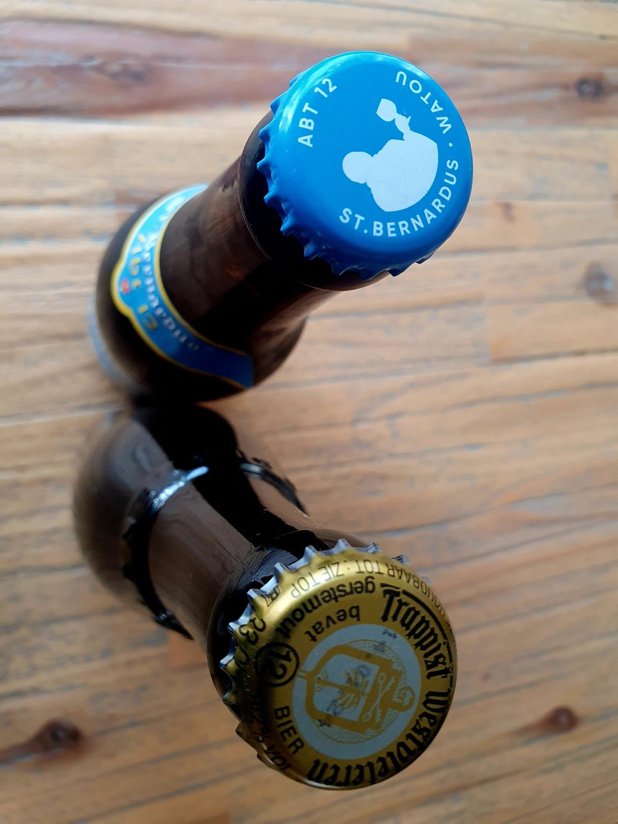 extergo's tweet photo. Proef de verschillen #westvleteren #stbernardus #abt12 😜 https://t.co/vRFSxiRUX0