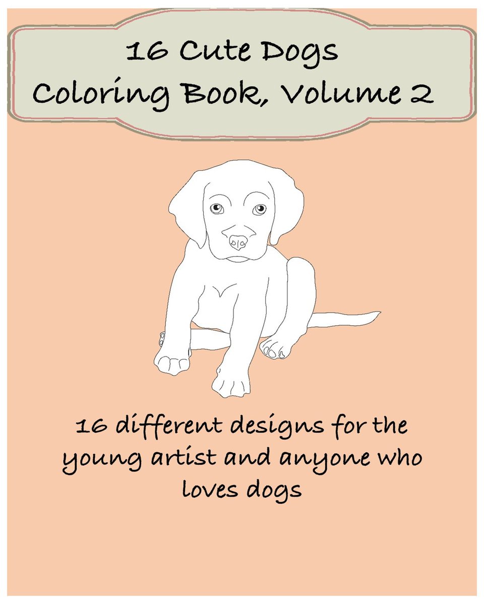 Here is Vol. 2 of my latest addition to my #etsy shop: COLORING BOOK | 16 More Cute Dogs coloring pages, with profile and scenic photo of dog, Digital Download, Printable Pages, Boys and Girls etsy.me/3No3pFy #coloringbook #digitaldownload #printablepages