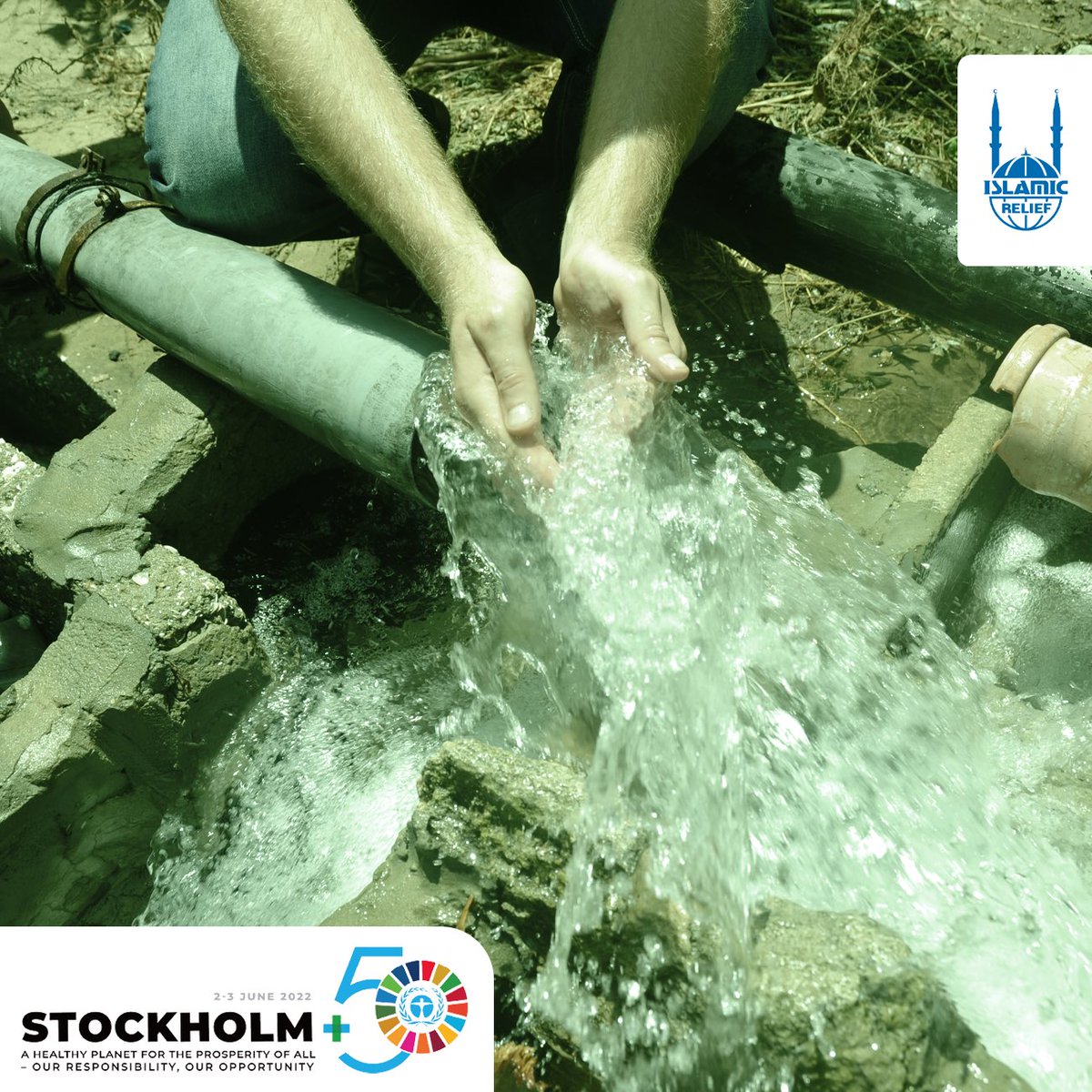 Med #Stockholm50 i fokus vill vi belysa vårt arbete i #Palestina gällande #miljö- och #klimatkrisen där vi bl.a arbetar med att öka tillgången tillgång till rent vatten, miljövänlig sop- och avloppshantering samt utbildning i påverkansmetoder relaterade till miljö- och klimat.