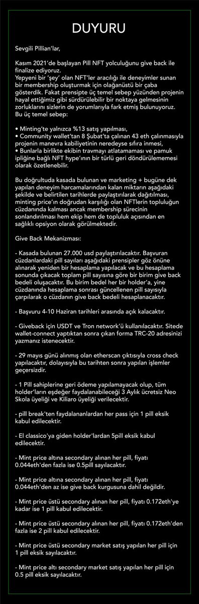 Pill NFT tweet media