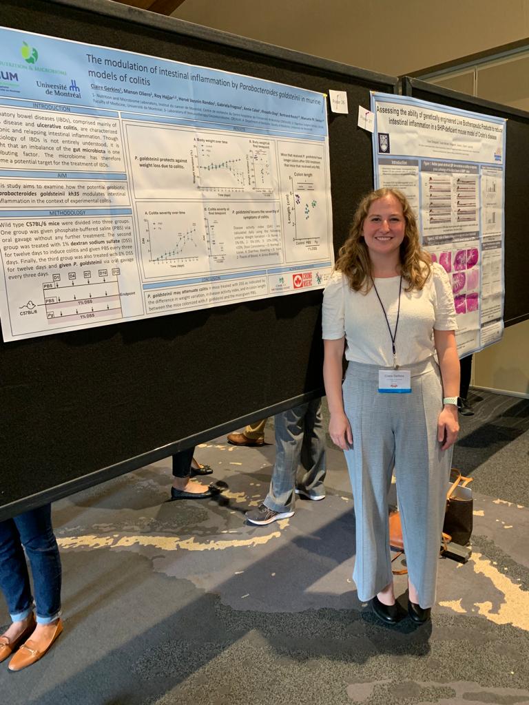 Nutrition and Microbiome Laboratory (@nut_microb_lab) on Twitter photo Claire Gerkins, MSc student in the lab, presenting on the gut microbiota and colitis at <a href="/IMPACTT_Canada/">IMPACTT Microbiome</a> symposium Claire Gerkins, MSc student in the lab, presenting on the gut microbiota and colitis at <a href="/IMPACTT_Canada/">IMPACTT Microbiome</a> symposium