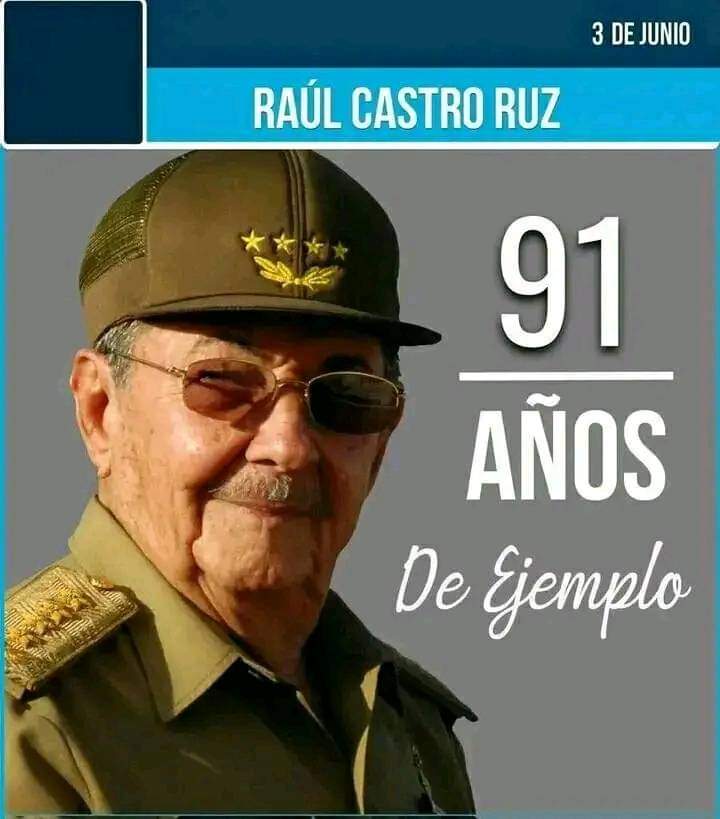 MaraAlexis6's tweet photo. FELICIDADES #RaulEsRaul #SomosContinuidad siempre junto al pueblo @radiotainofm @Reinierv6 @YanelkiG @becerra_yaimara @NelsonWuilmer https://t.co/VTc4dur5xd