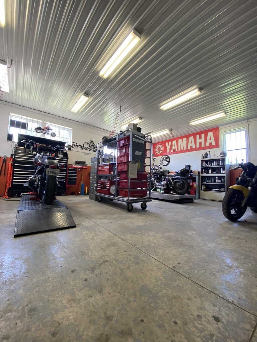 59 acres, house, shed, and a shop that looks like this 🤤  Be sure to check out our latest listing coming in Blenheim on Talbot Trail. @JackieMPepper  #FindYourFarmMatch #Farm #Moto #YAMAHA