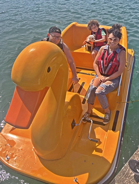 Bring Fido! We will be open Saturday and Sunday this weekend. Book online at kenoshasailing.org