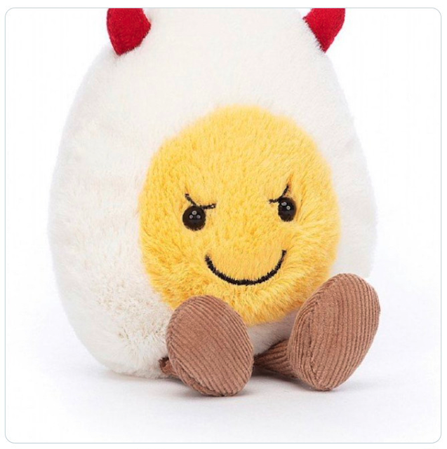 seejenwrite's tweet image. 205 days until Christmas. #deviledegg