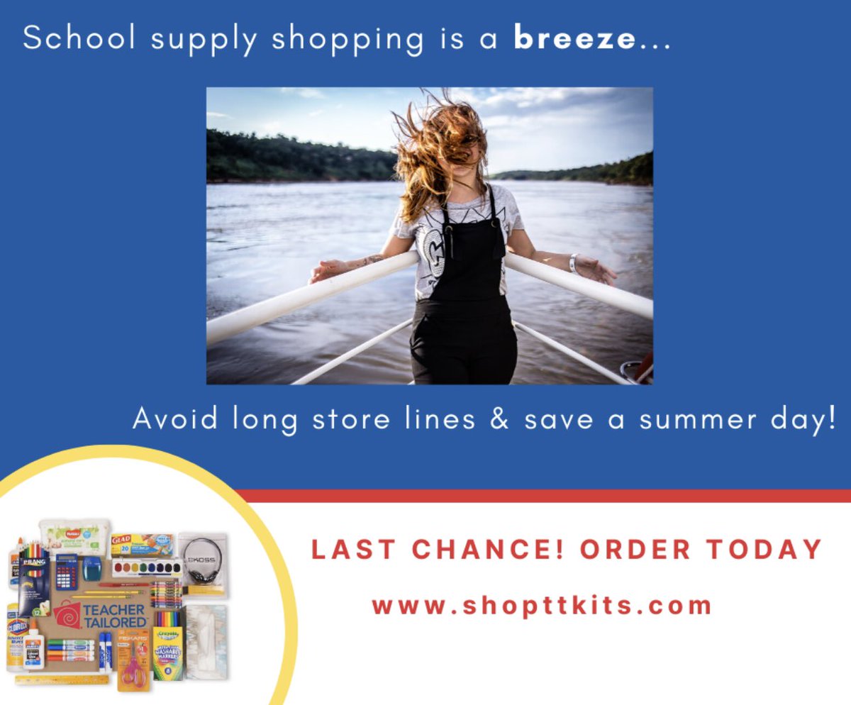D83 Roy School PTA (@d83pta) on Twitter photo Happy Summer <a href="/RoySchoolBulls/">Roy School</a> Families!! Don't forget to order your supply kit for the 2022-2023 school year!! THE LAST DAY TO ORDER IS FRIDAY, JUNE 10, 2022.
It’s easy to shop simply follow this link and enter the account code.
shopttkits.com
account code - #65515 Happy Summer <a href="/RoySchoolBulls/">Roy School</a> Families!! Don't forget to order your supply kit for the 2022-2023 school year!! THE LAST DAY TO ORDER IS FRIDAY, JUNE 10, 2022.
It’s easy to shop simply follow this link and enter the account code.
shopttkits.com
account code - #65515