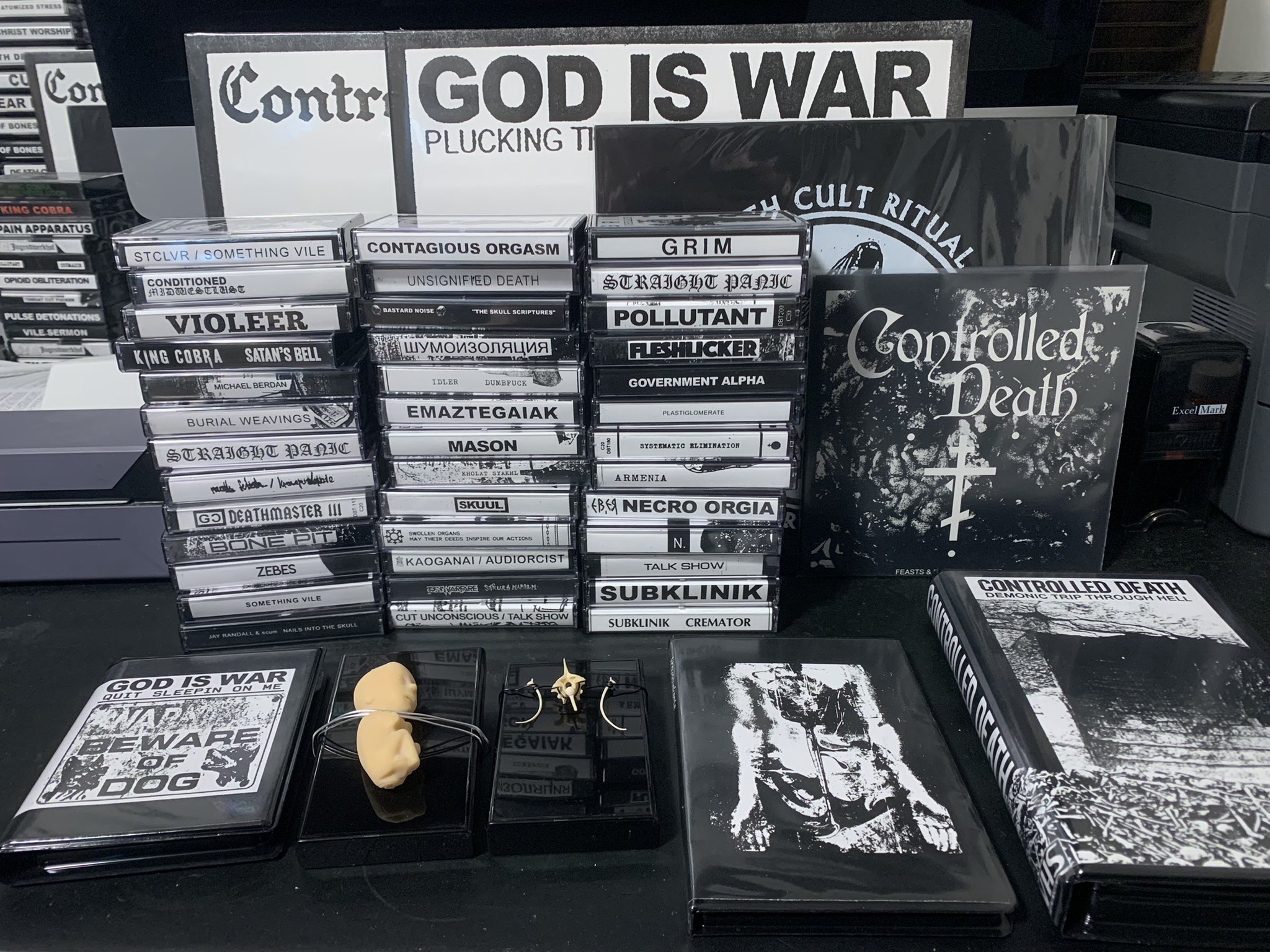 Deathbed Tapes on Twitter "tapes and vinyl are 25 off today with code DEATH and the digital