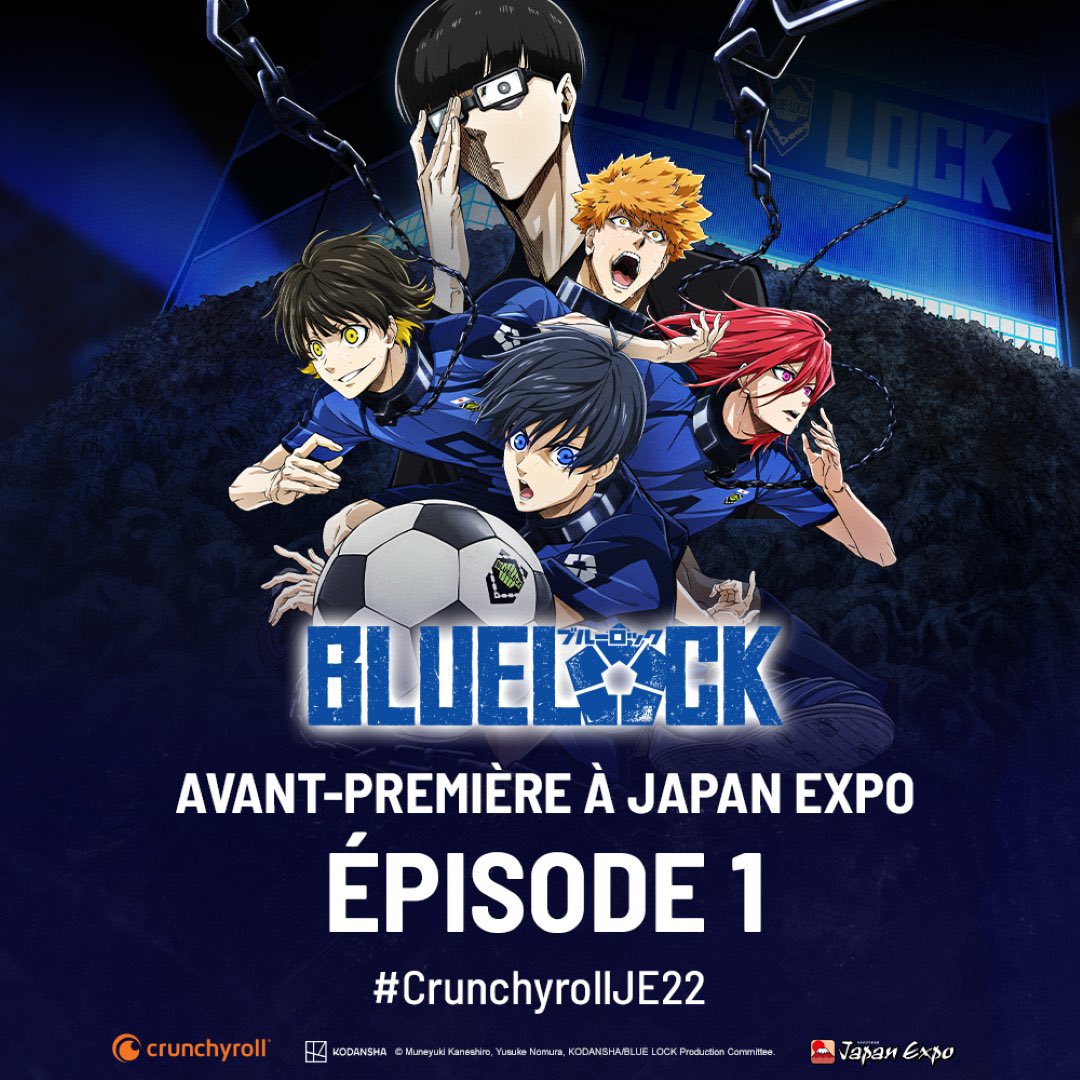 Blue Lock Episode 1 Release Date & Time on Crunchyroll