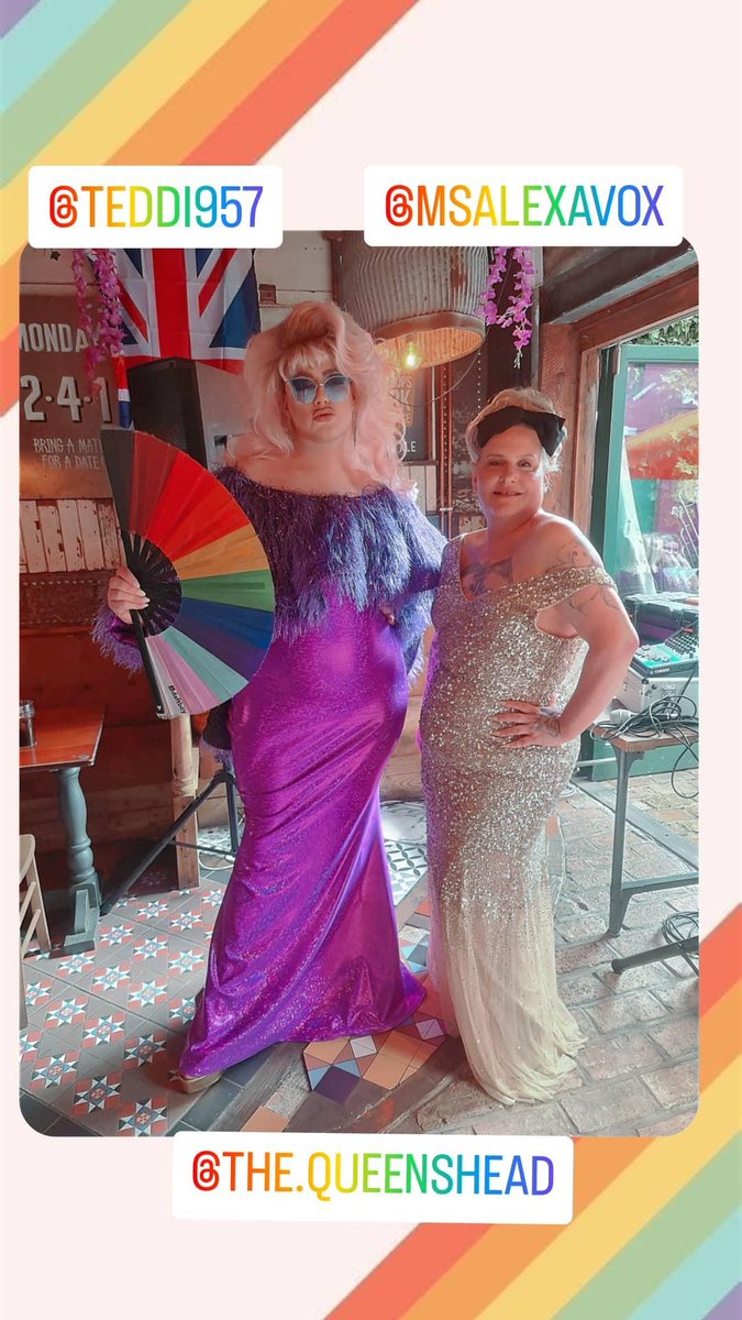 Queens at The Queen's has begun! Starting #Pride2022 off right 😌🏳️‍🌈