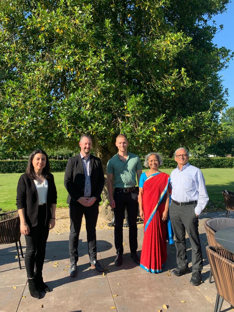 Radhika Kulkarni (@radhikasas) on Twitter photo Enjoyable evening with dinner and conversation in Eindhoven, discussing the use of Operations Research in Bio-manufacturing with members of the Franz Edelman finalist team(Tugce Martagan, Bram van Ravenstein, Marc Baaijens) and my husband Vidyadhar Kulkarni! Enjoyable evening with dinner and conversation in Eindhoven, discussing the use of Operations Research in Bio-manufacturing with members of the Franz Edelman finalist team(Tugce Martagan, Bram van Ravenstein, Marc Baaijens) and my husband Vidyadhar Kulkarni!