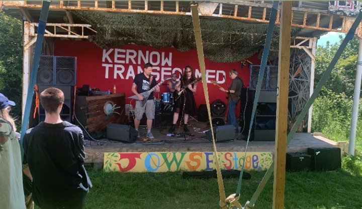 TheTribunes's tweet photo. Thanks to Kernow Transformed for allowing us to play some songs at your festival. What a lovely vibe and lovely people. There were a few technical issues, but who cares? We had fun, we hope you did too!

#festival #socialism  #kernowtransformed #Cornwall #gweek #rockmusic #punk https://t.co/yUCr7szoJH