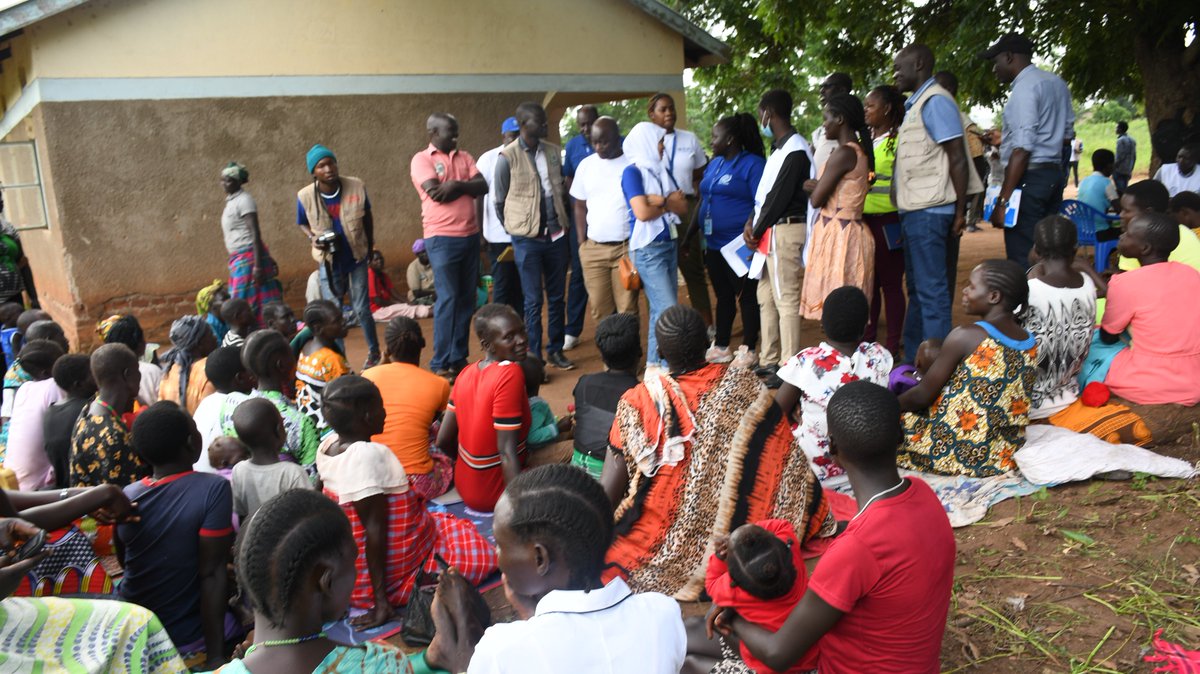 HealthLink_SS's tweet photo. With support from @IOMSouthSudan /RRF, HLSS scaled  up life-saving Health and Nutrition services to over 19,000 displaced pop. esp.  women,  children, elderly, and persons living with disabilities, affected by the recent conflicts in Magwi County🙏🏿IOM and donors https://t.co/RbZjWXfUrj