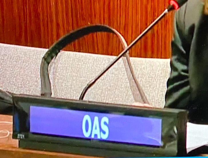 OEA_CICTE's tweet photo. Our #CICTEProgram in support of the #UNSCR1540 participated at the Open Consultations in #UNHQ in New York for the 2021 Comprehensive Review of #UNSCR1540 https://t.co/1fa5gzQfGd
