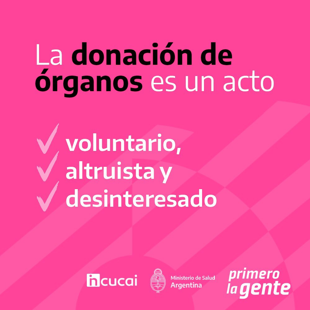 Es momento de que decidas ser donador . Nos hace falta dar ese paso .