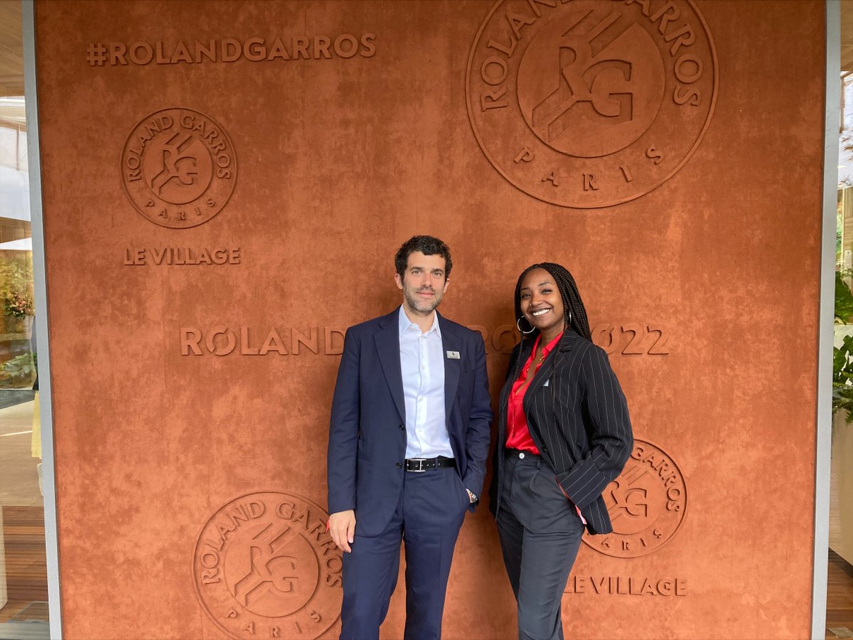 J’étais cet après-midi à #RolandGarros, avec Malaïka Maturaf, #CEOforOneMonth, à la rencontre de nos clients <a href="/AdeccoGroupFR/">The Adecco Group FR</a>. En cette veille de fin du tournoi de tennis fauteuil, bonne chance aux joueurs encore en lice et bravo <a href="/rolandgarros/">Roland-Garros</a> pour cette édition, très réussie.