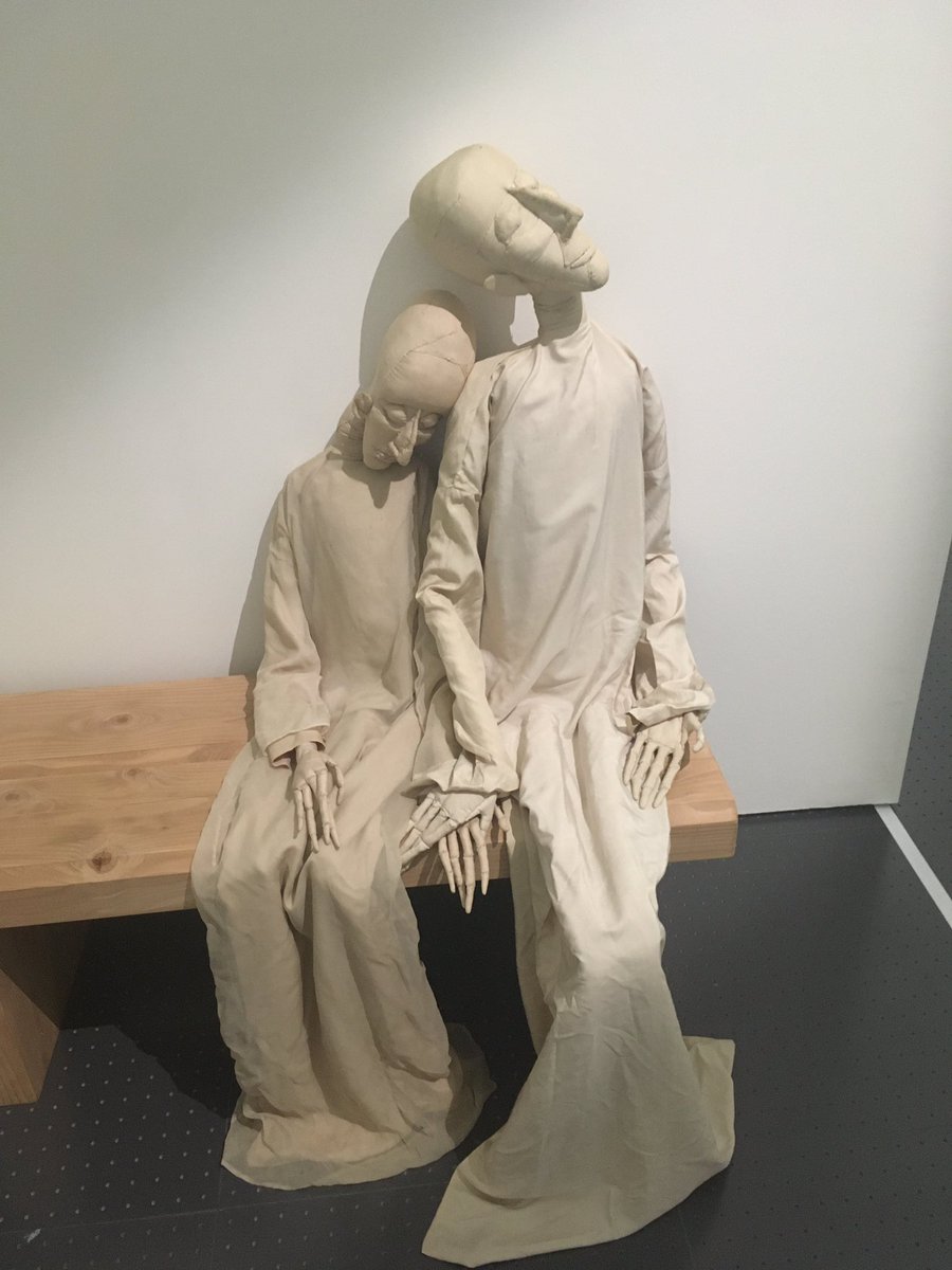 anjabl's tweet photo. Heute haben wir das Zelt abgeschnallt und sind nach Metz gefahren. #EvaAeppli im @PompidouMetz Absolut beeindruckende Ausstellung. https://t.co/GZAZZbQHJb