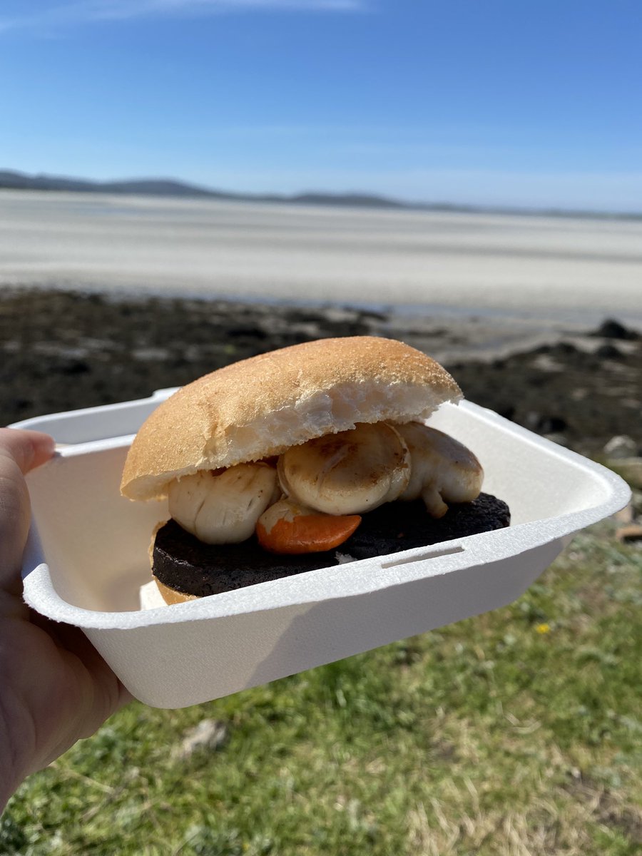 A little slice of perfection from Wee Cottage Kitchen in North Uist today #outerthisworld #northuist #outerhebrides #localfood