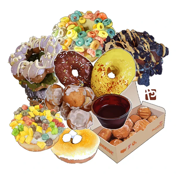 Happy #NationalDonutDay 
I'm sure you know a good local donut shop, lets all go and get some good donuts. nyom nyom nyom. 🍩 