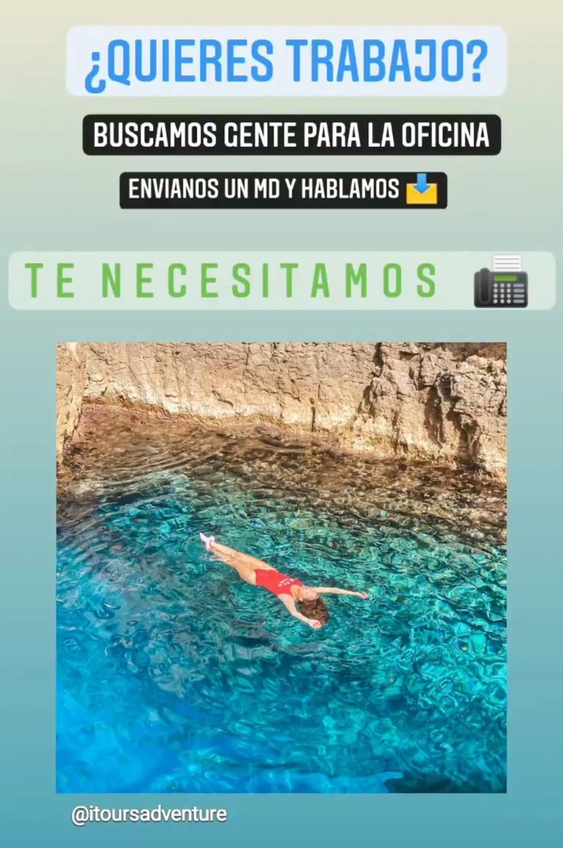 tonigata96's tweet photo. Busquem treballadores i treballadors a Xàbia, Benissa i Calp.
 Si t'interessa envia'm un missatge, sinó fes RT, pot ser ajudes a algú a trobar feina ❤️ https://t.co/uWbAQvqTbg