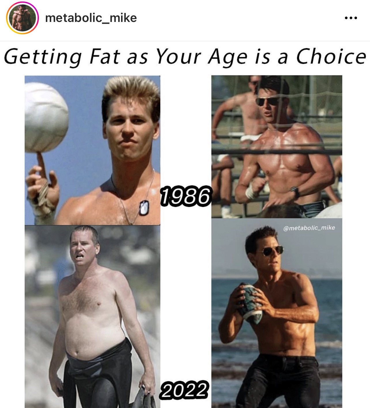 Dr Shawn Baker 🥩 on Twitter "Wow!! How you age is largely up to you!! https//t.co/BAMf30I9lE