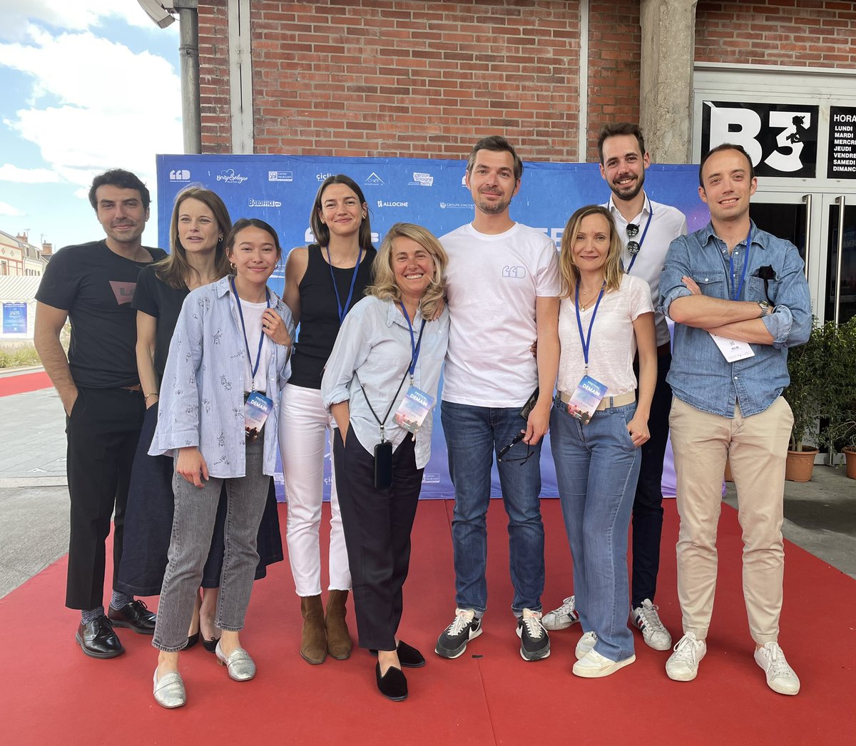 Toute l’équipe Havas Legal &amp;Litigation et <a href="/AdCroze/">Adrien Croze</a> ENGAGÉS aux côtés de Mathieu Bonnefond pour la première édition du Festival du Film de Demain à Vierzon 🎬🚀🚀🚀🚀

#HLL  #teambuilding <a href="/HavasParis/">Havas Paris</a> #festivaldufilmdedemain