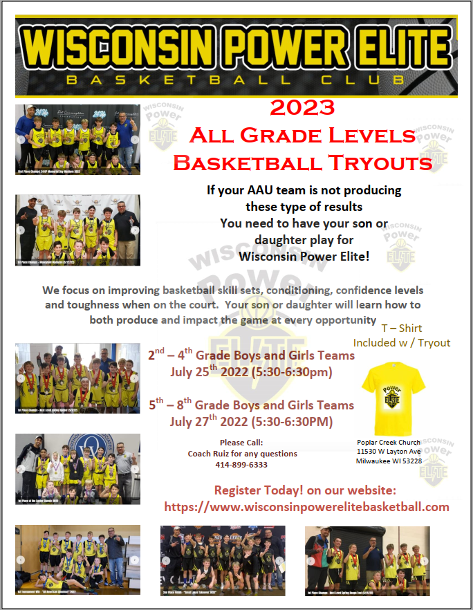 Wisconsin Power Elite Basketball Club tweet media