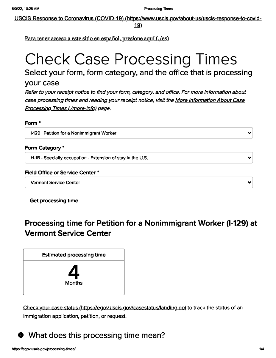 PuyangLaw's tweet photo. USCIS' new processing time is better than before, showing a singular processing time for 80% of cases in the past 6 months. But it does not capture the current processing time which may be a lot faster.  

https://t.co/g3fiCY6mMt https://t.co/57oEheWxon