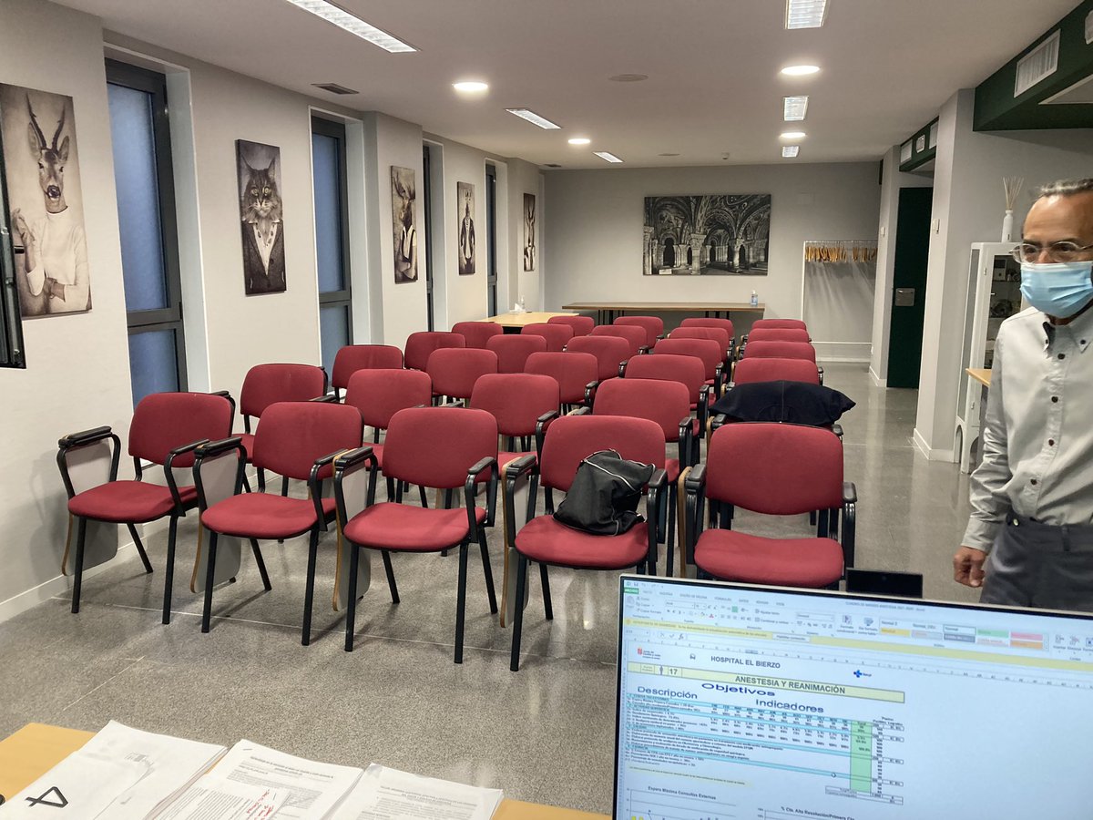 II Sesión Memoria Asistencial Efectiva y Afectiva para  Unidades de #Dolor y Servicios de Anestesia en el Hospital de León (CAULE)