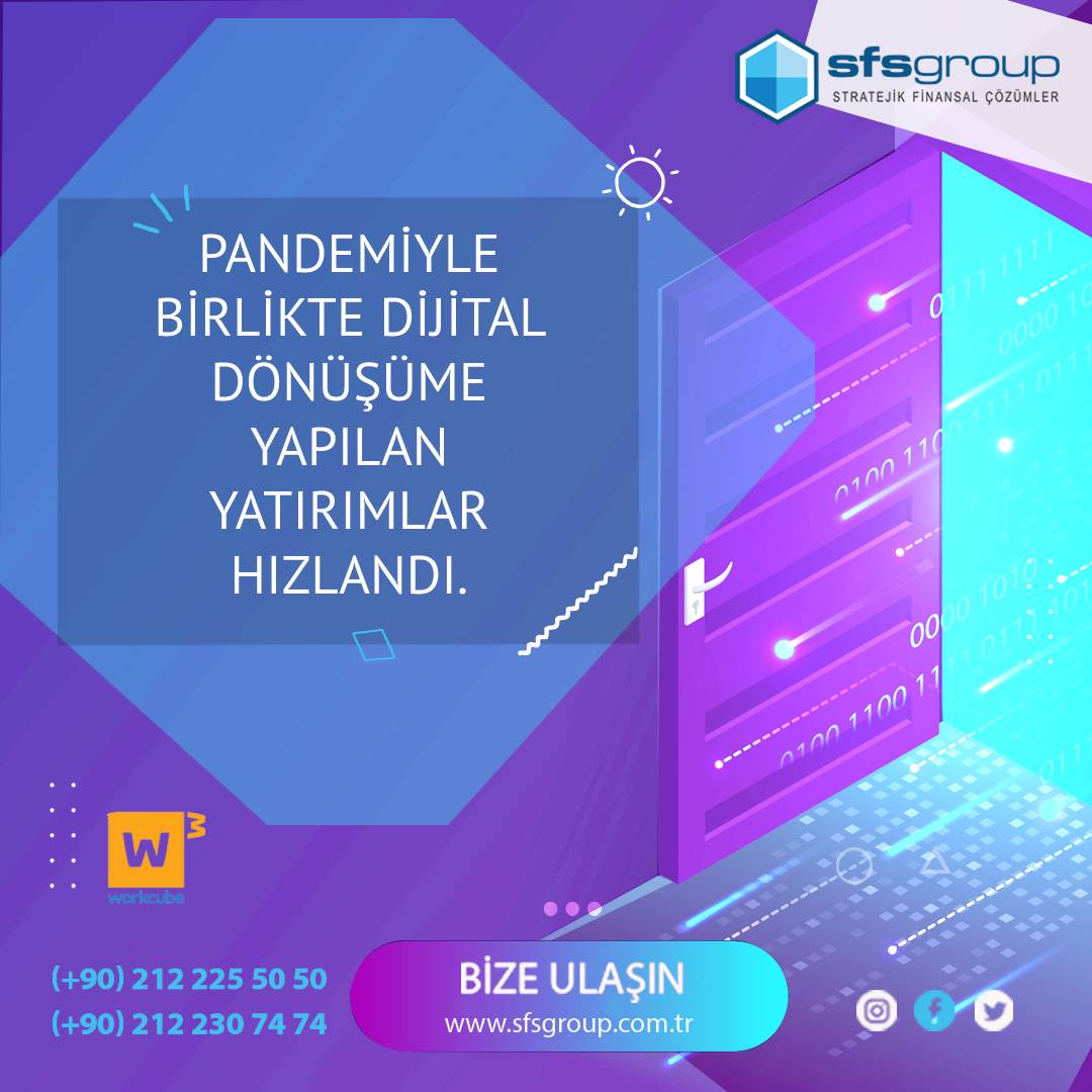 Pandemi süreciyle birlikte şirketlerin dijital dönüşüm yatırımları hızlandı. Gelişen teknolojiler sayesinde projelerin hayata geçirilme süresi de giderek azalıyor.

🌎 sfsgroup.com.tr/Tr

#dijitaldönüşüm #dijitalçağ #sfsgroup #sfsgroupyönetimdanışmanlık