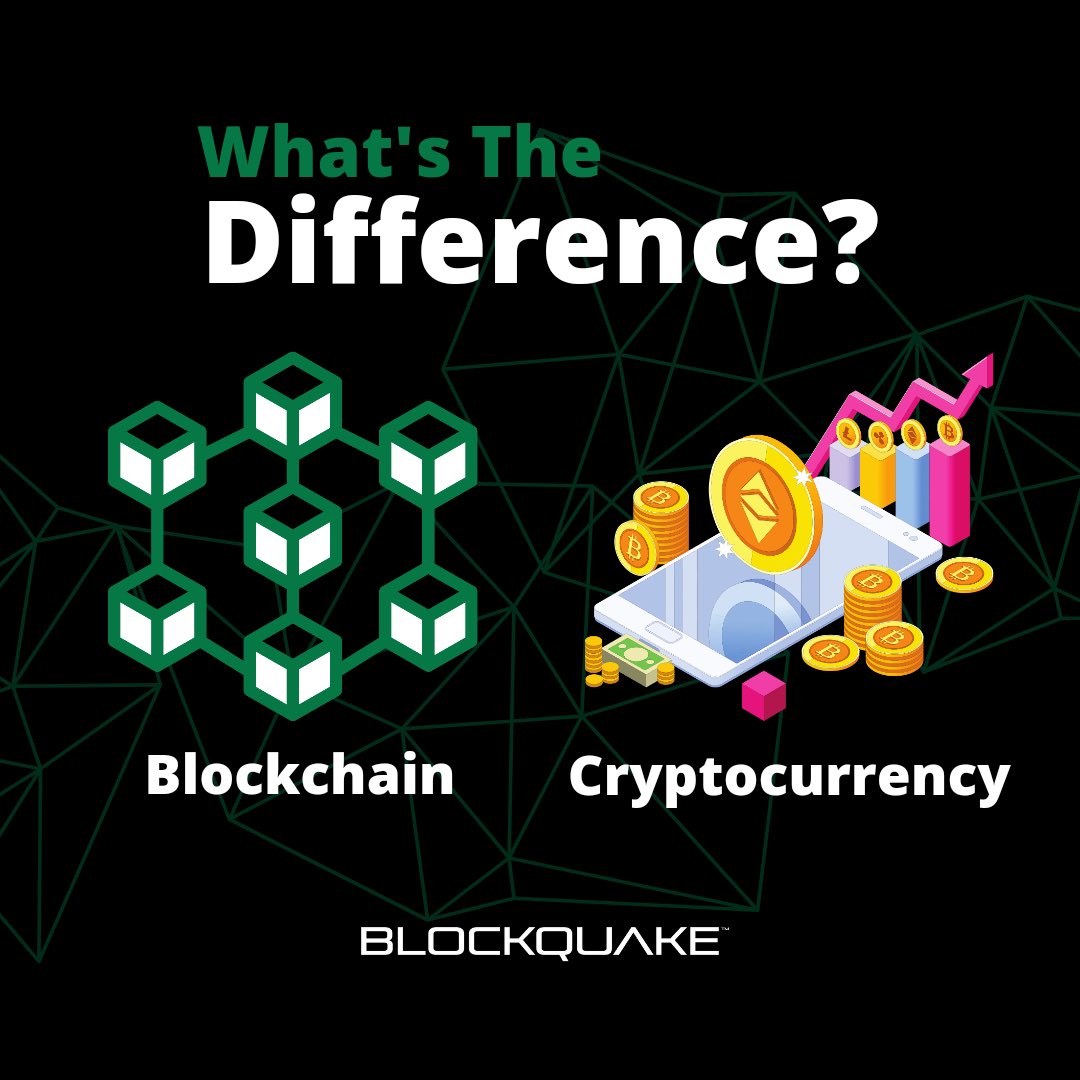 BlockQuake's tweet photo. #Blockchains are distributed #digitalledgers that store transactions in blocks. Once each block is filled to capacity, it is closed and then linked to the previous blocks, forming a chain. 

#crypto #cryptoeducation #blockquake #bitcoin #ethereum #blockchaintechnology https://t.co/uF5lqFAU6e