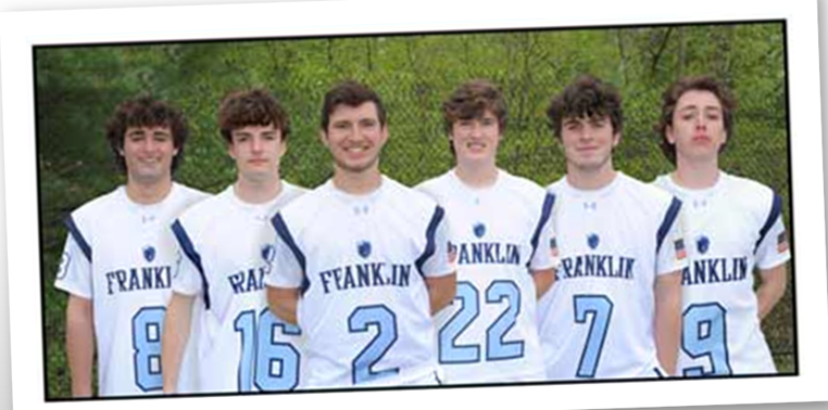 Congratulations and good luck to the FHS Class of 2022 graduating seniors... A very special congrats to these 6 dudes - Jimmy, Tony, Kyle, Brendan, Billy and Jack. Be proud boys! #teammates #dogoodthings <a href="/FHSlax_boosters/">FHS BoysLax Boosters</a> <a href="/FHSSports/">FranklinAthletics</a> <a href="/Franklin_Lax/">Franklin Lacrosse</a> <a href="/FranklinPSNews/">Franklin Public Schools, MA</a> <a href="/FranklinHS/">FranklinHighSchool</a>
