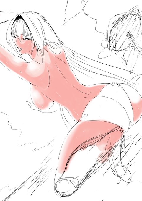 水着スカサハ師匠、少しずつやって大分まとまって来ましたのでは。 