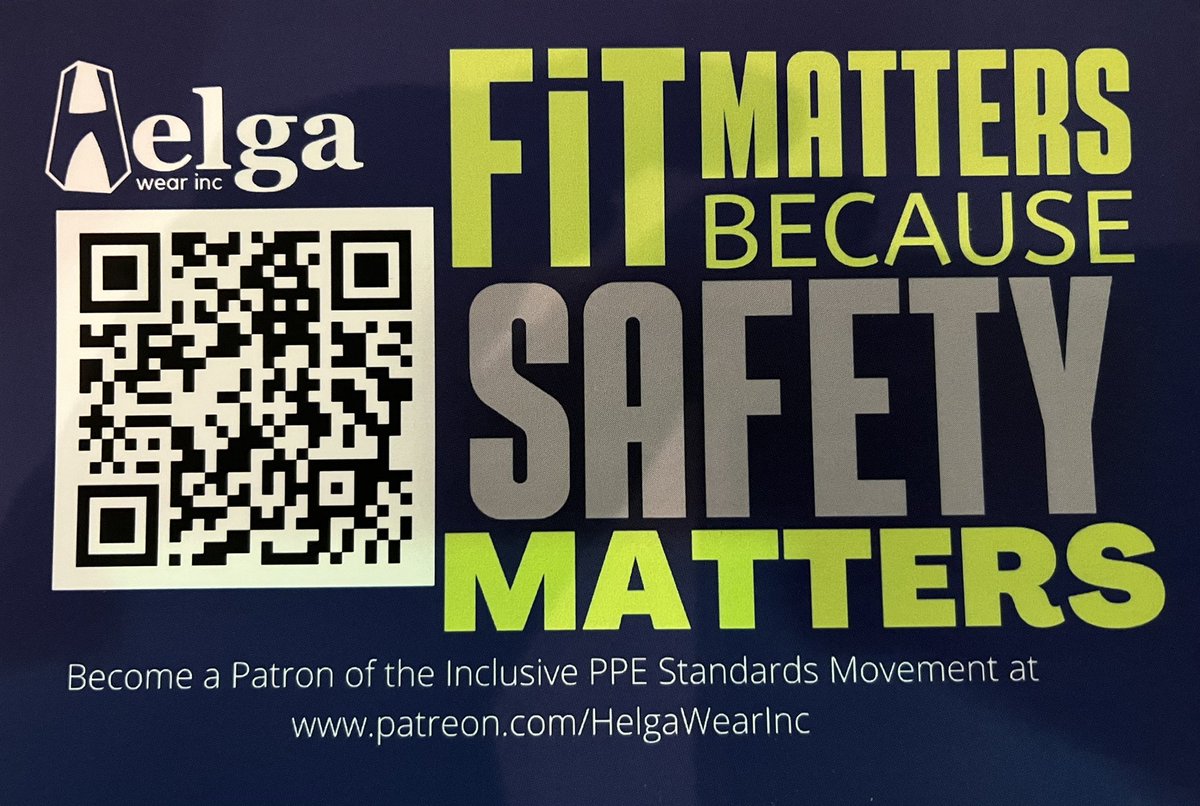 Learning about the importance of properly fitting PPE and coveralls for tradeswomen #SWiT2022 #safety