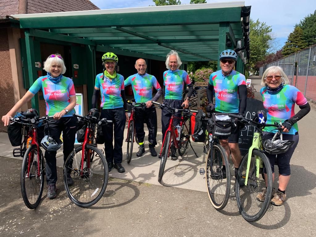 54 miles today from Bealach na Ba to Applecross 🤩 

Amazing effort from Karen Edwards, the founder of Children of Masindi! 
Karen and her team are cycling Scotland 500 to raise money for the Ugandan children's trip to the local Forest. Next stop: Torridon 🚴‍♀️